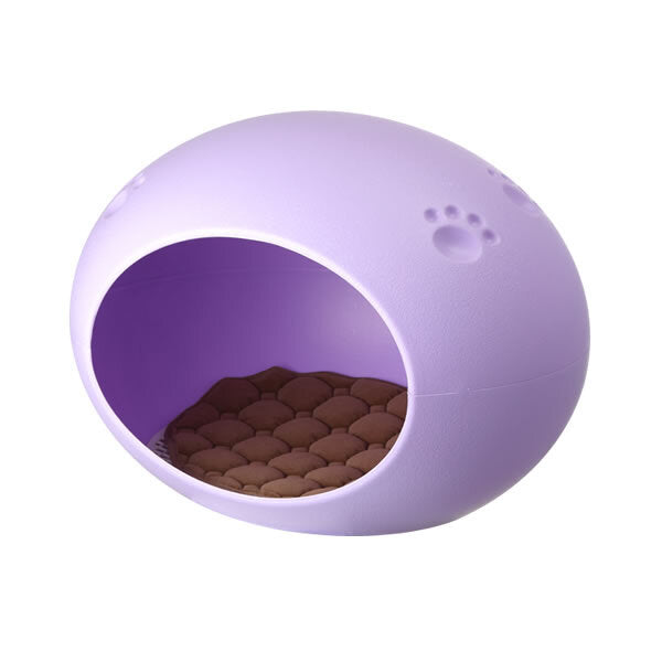 YES4PETS Medium Cave Cat Kitten Box Igloo Cat Bed House Dog Puppy House
