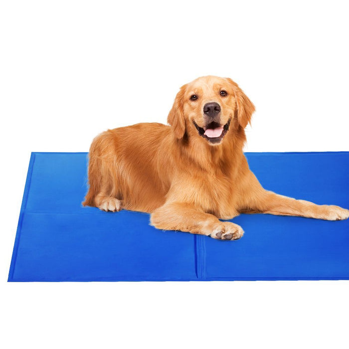 YES4PETS 2X Pet Cooling Bed Gel Mat Dog Cat Non-Toxic Cool Pad Puppy Cold Summer