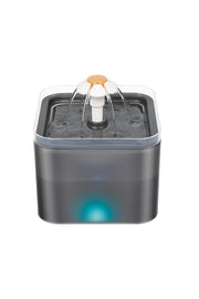 Automatic Electric Pet Water Fountain Dog Cat Water Feeder Bowl Dispenser W LED