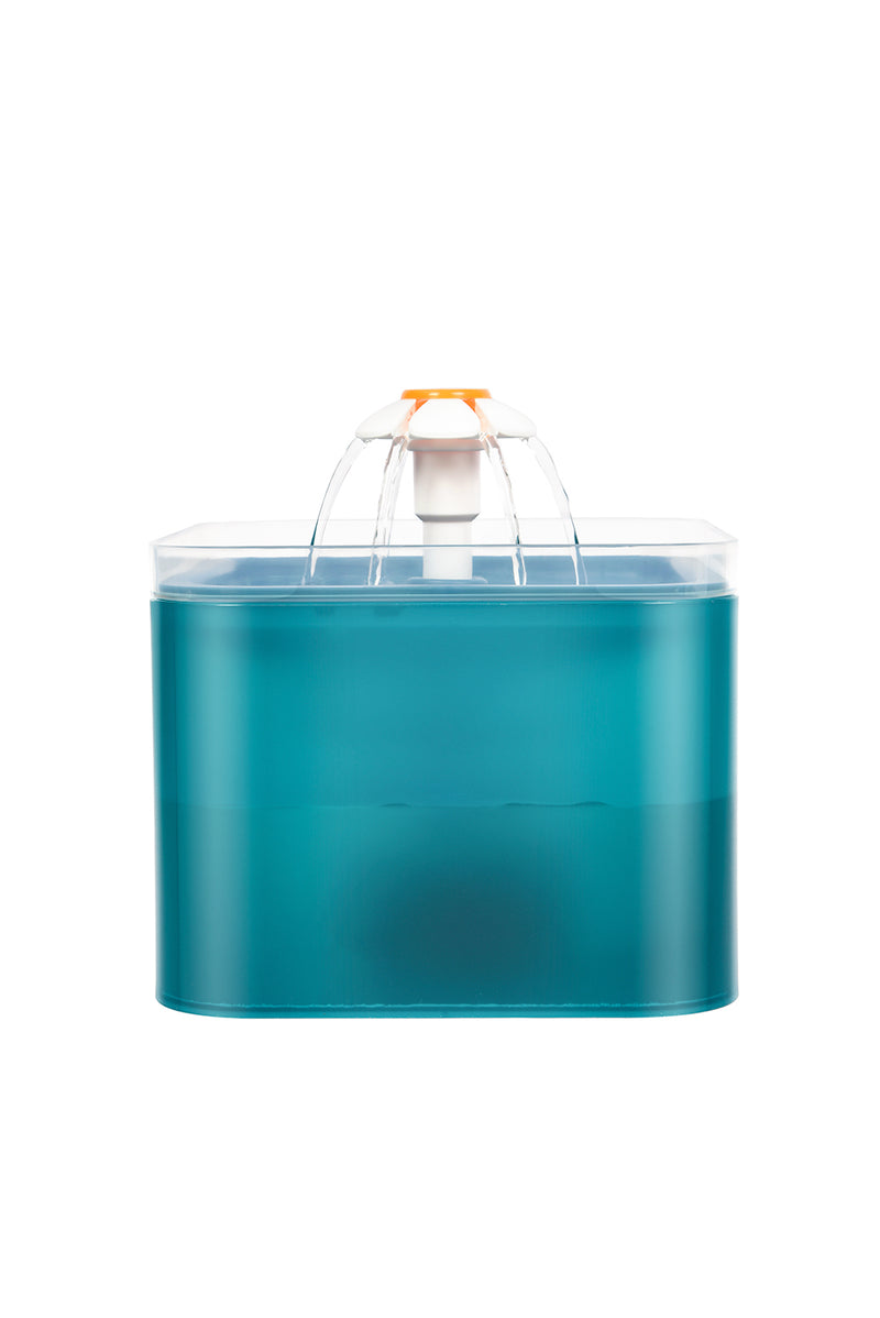 Automatic Electric Pet Water Fountain Dog Cat Water Feeder Bowl Dispenser W LED