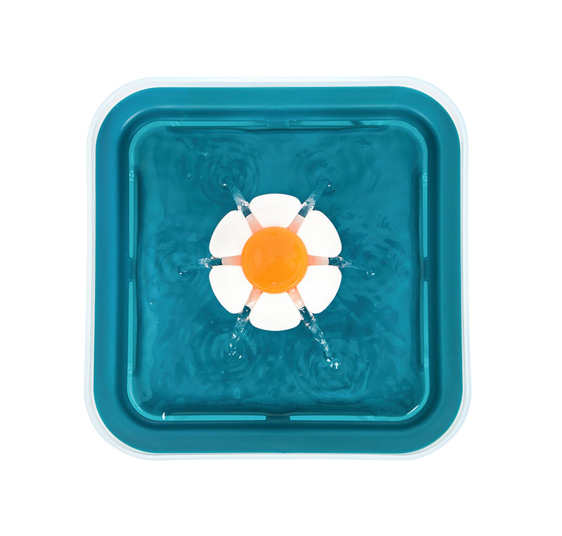 Automatic Electric Pet Water Fountain Dog Cat Water Feeder Bowl Dispenser W LED