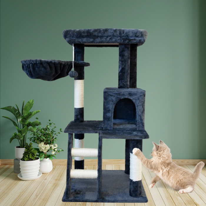 Petwiz 100cm Luna Premium Cat Tree Scratching Post