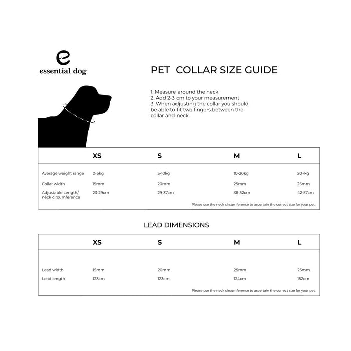 Natural Hemp & Cotton Dog Collar