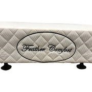 Mattress Base Ensemble Solid Wooden Slat with Removable Cover