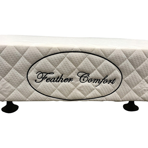Mattress Base Ensemble Solid Wooden Slat with Removable Cover