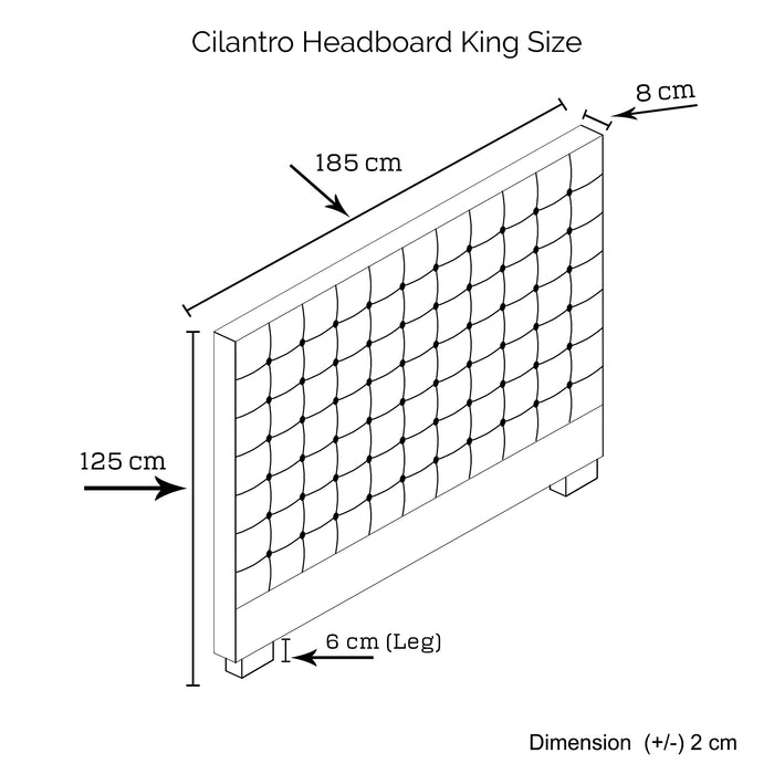 Cilantro King Headboard