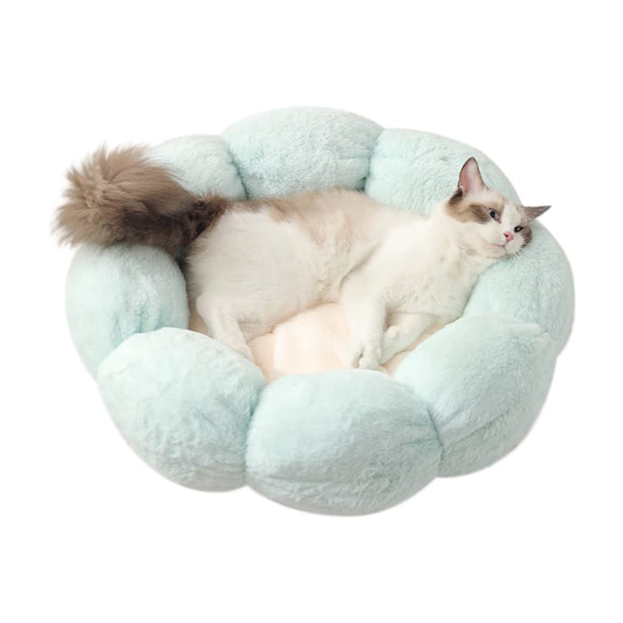 LIFEBEA Anti Skid Cute Cat Bed for Cats and Small Dogs
