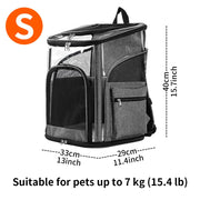 LIFEBEA Cat Pet Carrier Backpack - Dog Puppy Travel Space Carrier Bag