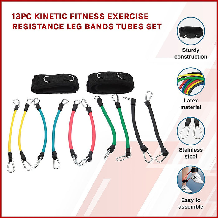 13 Piece Kinetic Fitness Resistance Set
