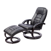 Leather Massage Chair Black