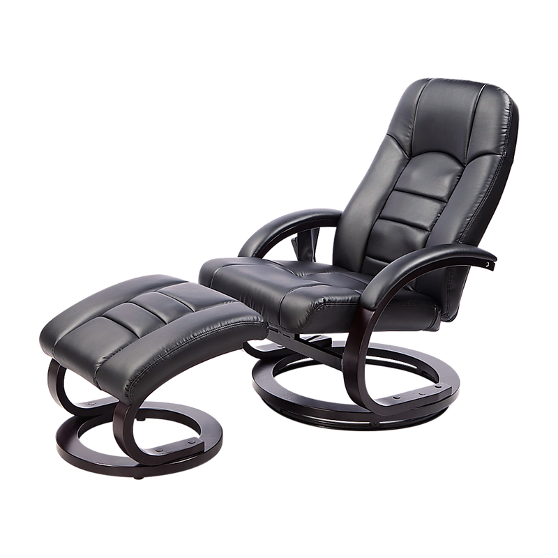 Leather Massage Chair Black