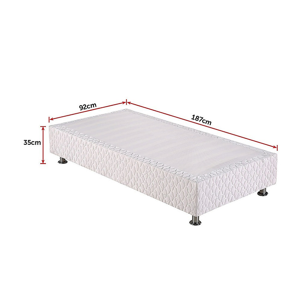 Stylish Single Bed Base Ensemble | Quality & Durable Single Bed Outline