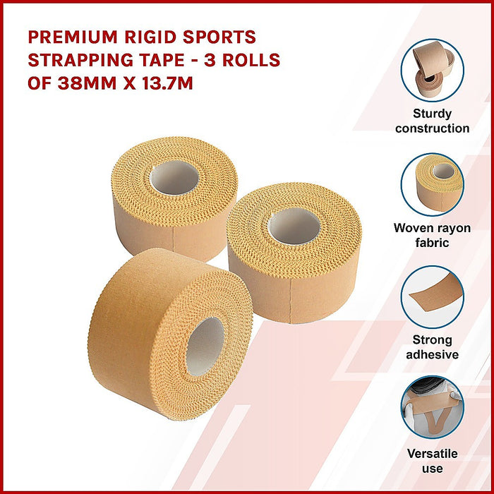 Premium Rigid Sports Strapping Tape