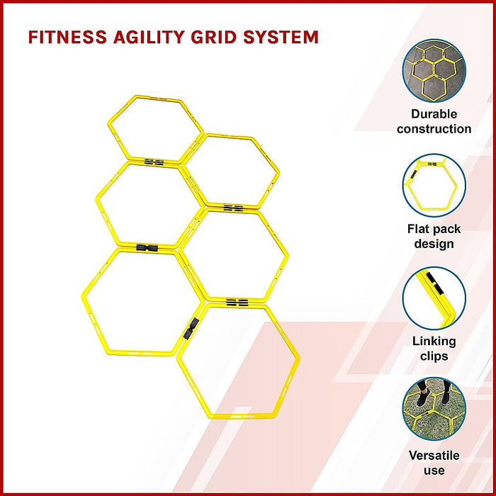 Fitness Agility Grid System