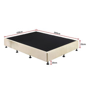 Palermo Queen Ensemble Bed Base Linen Fabric