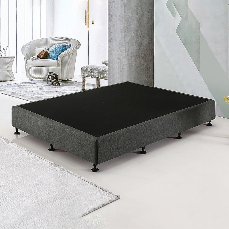Palermo King Single Ensemble Bed Base Linen Fabric