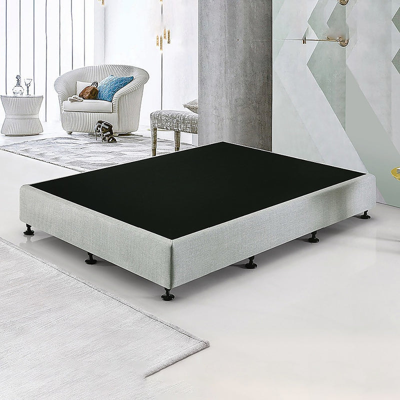 Palermo King Single Ensemble Bed Base Linen Fabric