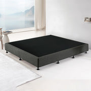 Palermo King Ensemble Bed Base Linen Fabric