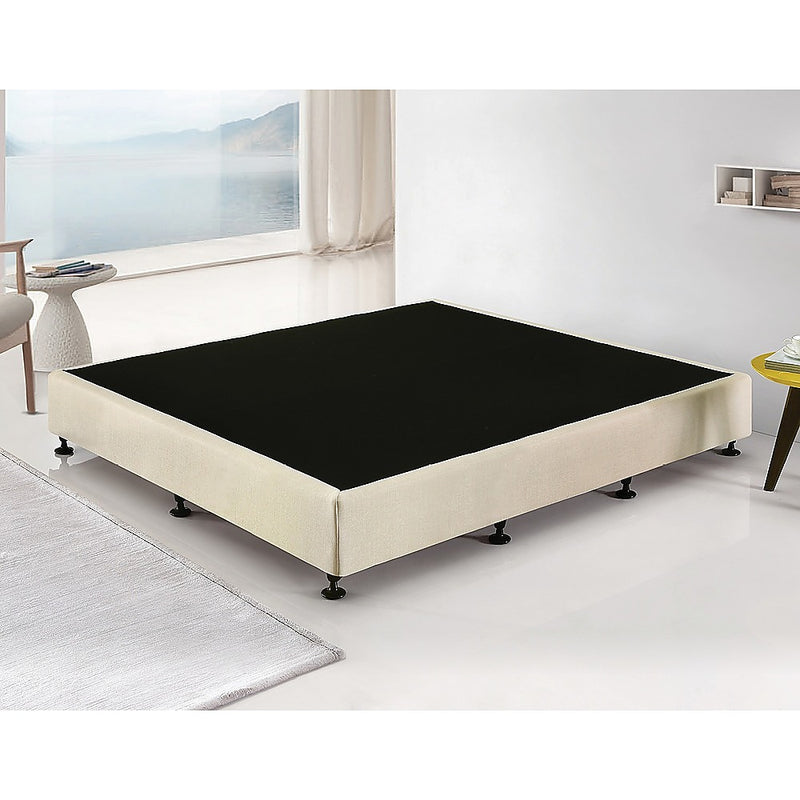 Palermo King Ensemble Bed Base Linen Fabric