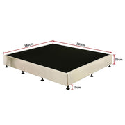 Palermo King Ensemble Bed Base Linen Fabric