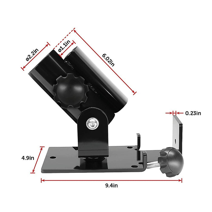 T Bar Row Landmine Platform 360° Swivel Fits 1", 2" Olympic Bars