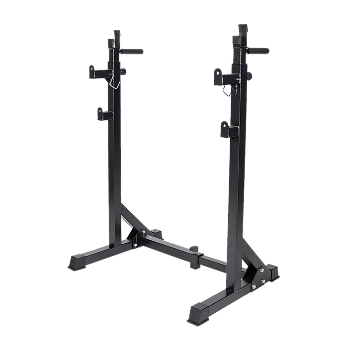 Adjustable Weight Lifting Gym Barbell Stand