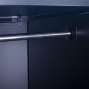 Standard Lock One-Door Office Gym Shed Clothing Locker Cabinet Black