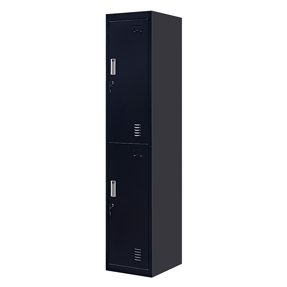 Special Standard Lock 2-Door Vertical Locker Set Of 2 — EasyMart