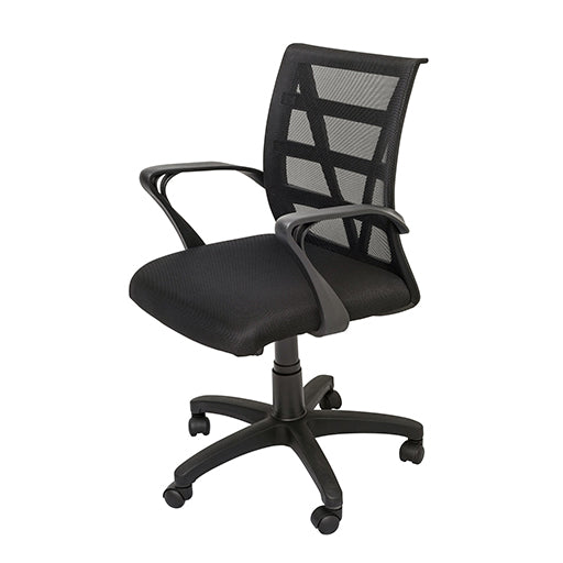Rapidline Vienna Mesh Back Computer Office Chair Black