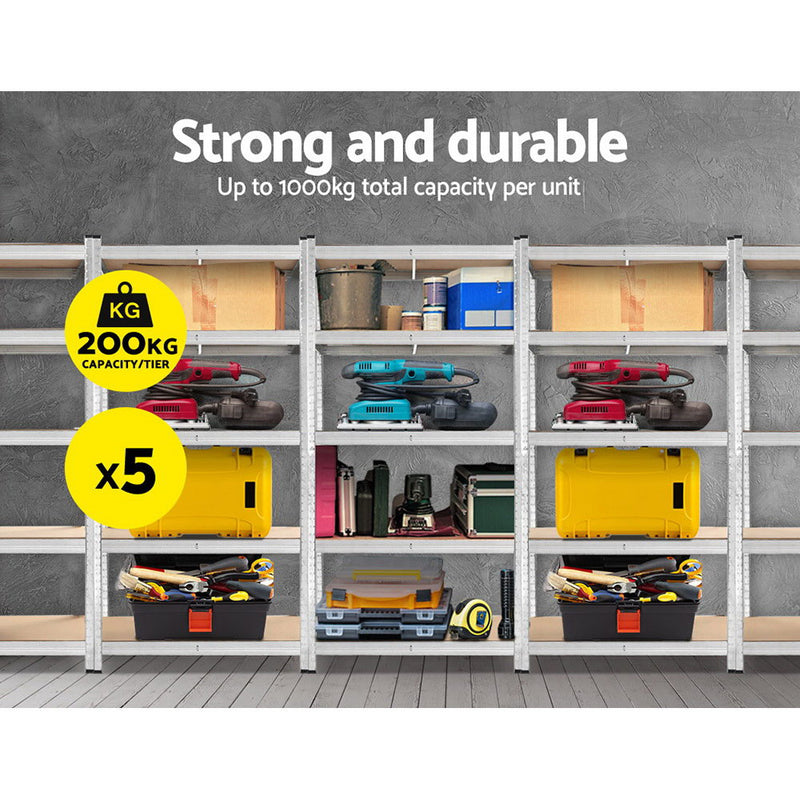 Giants Warehouse Shelving Rack Racking Garage Metal Storage Shelves