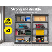 Giants Warehouse Shelving Rack Racking Garage Metal Storage Shelves