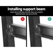 Giants Warehouse Shelving Rack Racking Garage Metal Storage Shelves