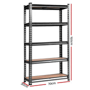 Giants Warehouse Shelving Rack Racking Garage Metal Storage Shelves