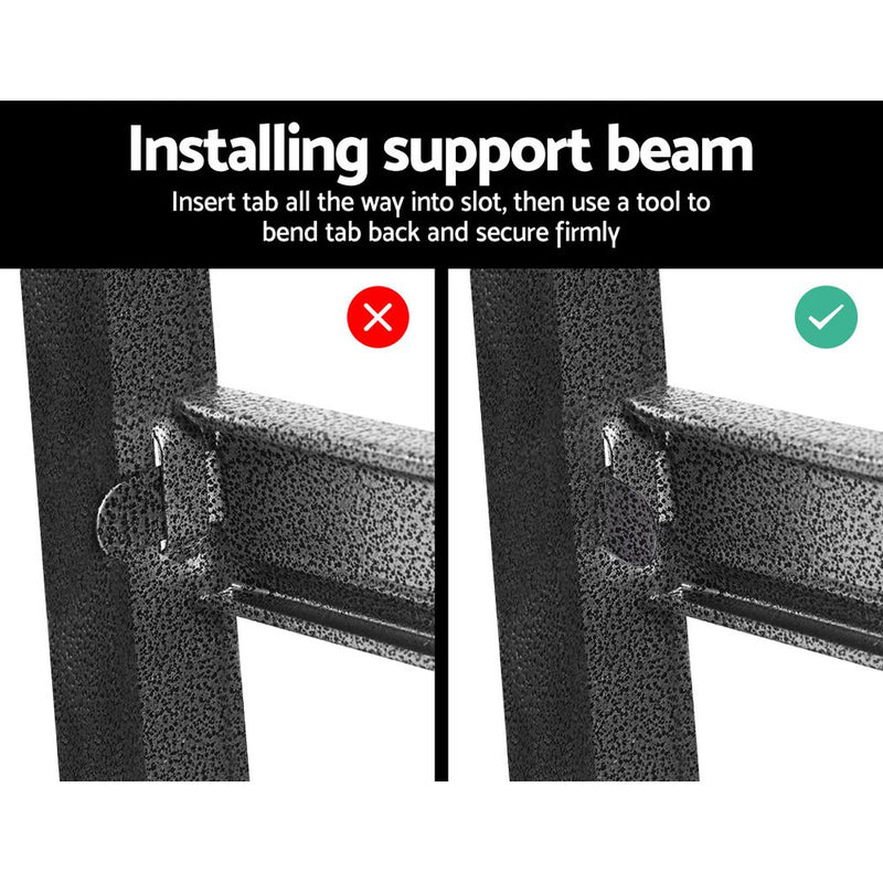 Giants Warehouse Shelving Rack Racking Garage Metal Storage Shelves