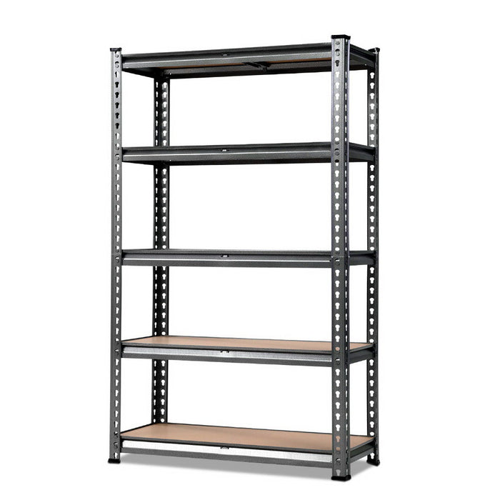 5 Shelves Steel Warehouse Shelving Racking Garage Storage Rack