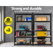 Giants Warehouse Shelving Rack Racking Garage Metal Storage Shelves