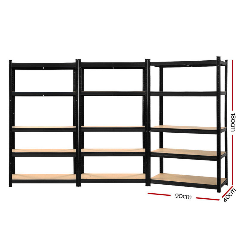 Giants Warehouse Shelving Rack Racking Garage Metal Storage Shelves