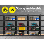 Giants Warehouse Shelving Rack Racking Garage Metal Storage Shelves