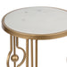 Marble Art Deco Side Table