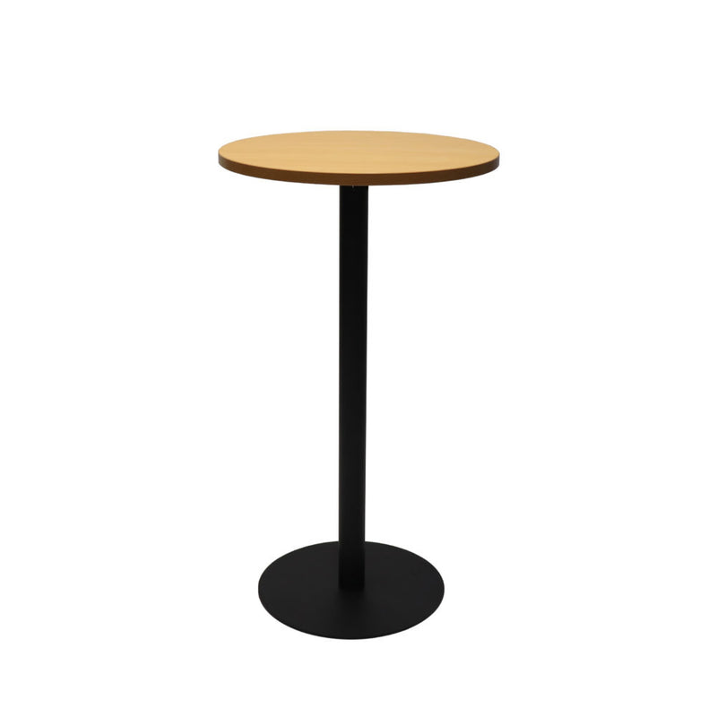 Rapidline Circular Dry Bar Table with flat Disc Base