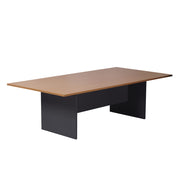 Rapidline Manager Boardroom Table with Ironstone Base Beech
