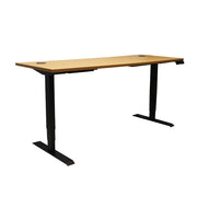 Rapidline Boost Electric Height Adjustable Sit Stand Office Computer Desk Black