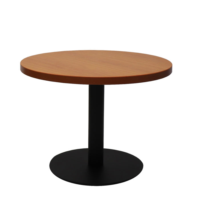 Rapidline Disc Base Coffee Table 600mmD x 425mmH Black Cherry