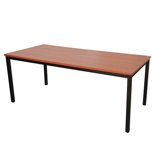 Rapidline Steel Frame Table Cherry