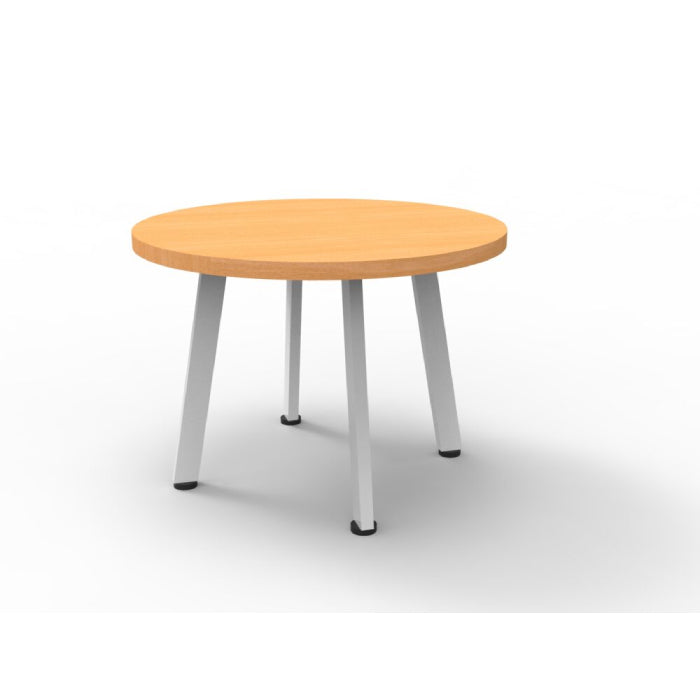 Rapidline Eternity Coffee Table T600 (Round) Beech White Satin