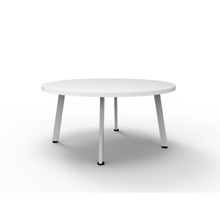 Rapidline Eternity Coffee Table T900 (Oval) Natural White White Satin