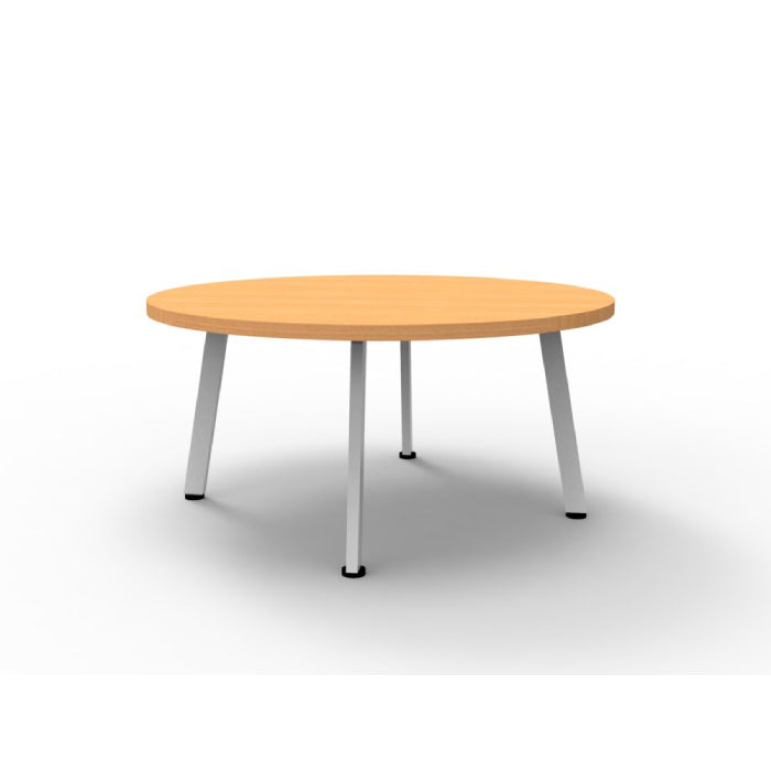 Rapidline Eternity Coffee Table T900 (Oval) Beech White Satin