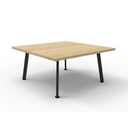 Rapidline Eternity Coffee Table T99 (Square) Natural Oak Black Satin