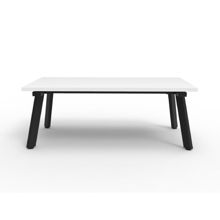 Rapidline Eternity Coffee Table T126 (Rectangle) Natural White Black Satin