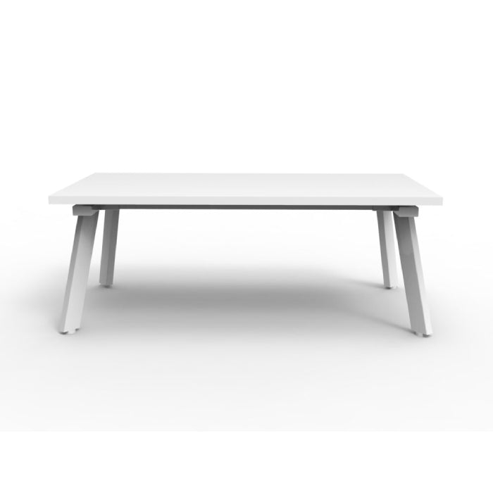 Rapidline Eternity Coffee Table T126 (Rectangle) Natural White White Satin